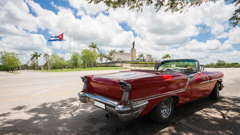 viaje a cuba en coche clasico