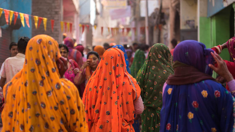 viaje a india colores