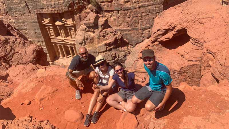 petra jordania viaje en grupo