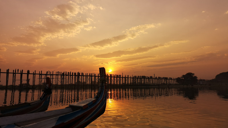 u bein bridge mandalay myanmar